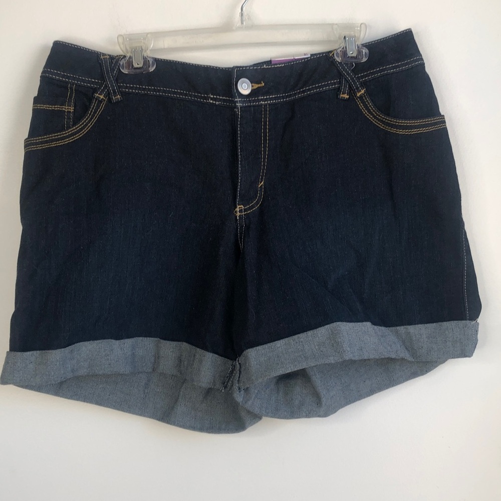 Lane Bryant cuffed denim Shorts